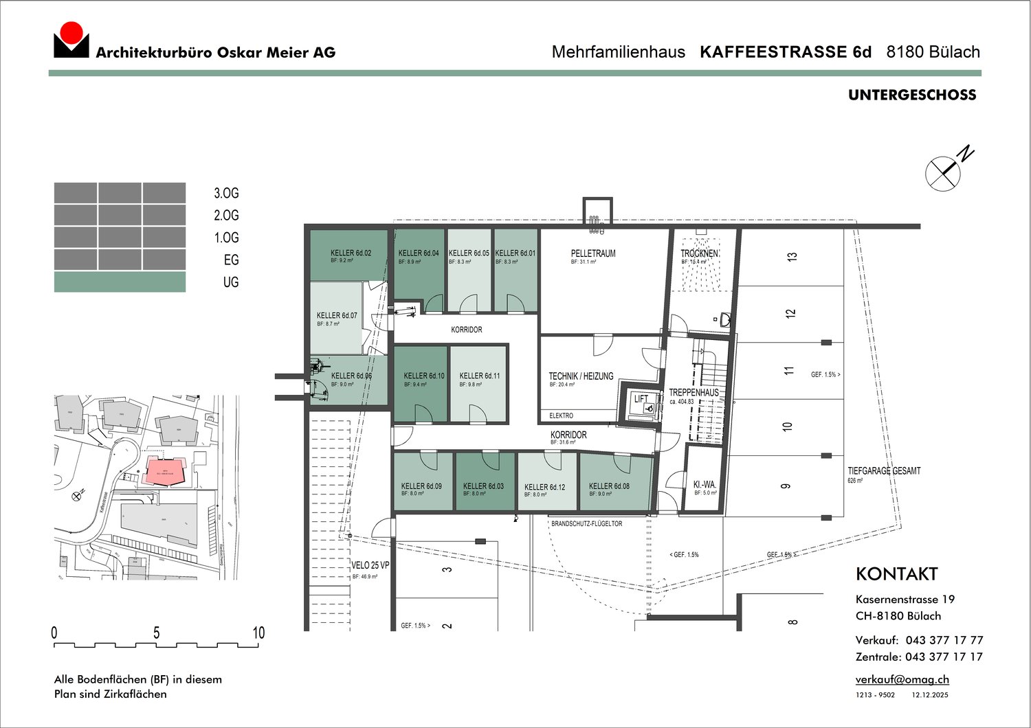 Best besonnte 4.5-Zimmer-Wohnung an guter Wohnlage - Untergeschoss