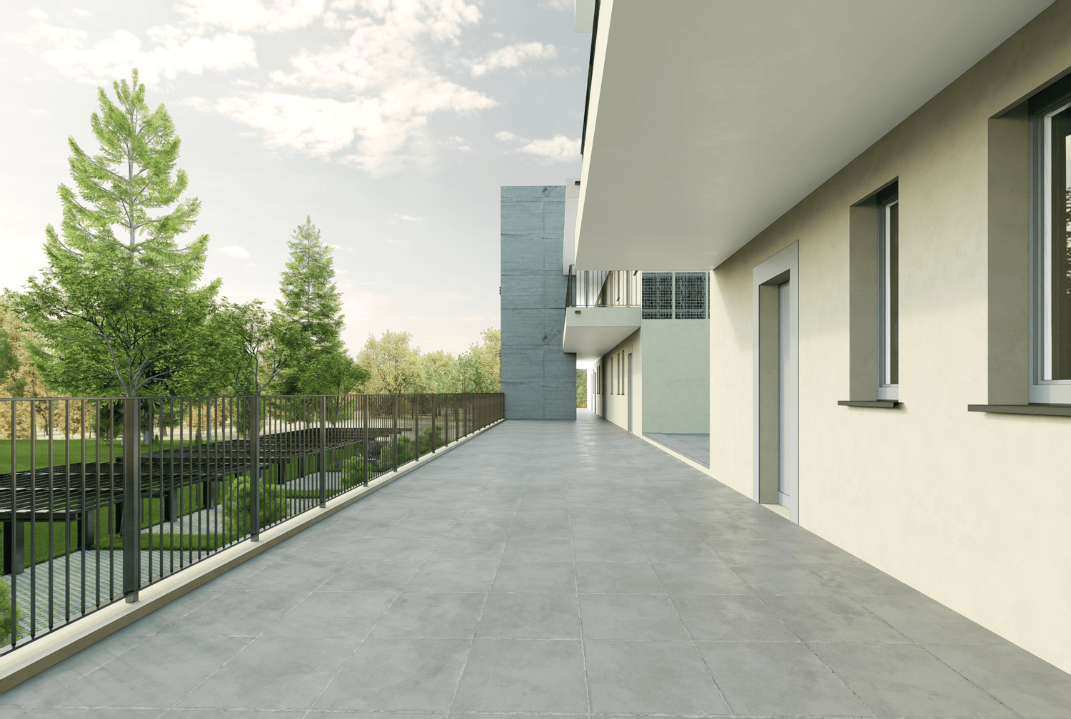 MODERNO 3.5 LOCALI IN COSTRUZIONE CON TERRAZZA A BALERNA -  Bild 5