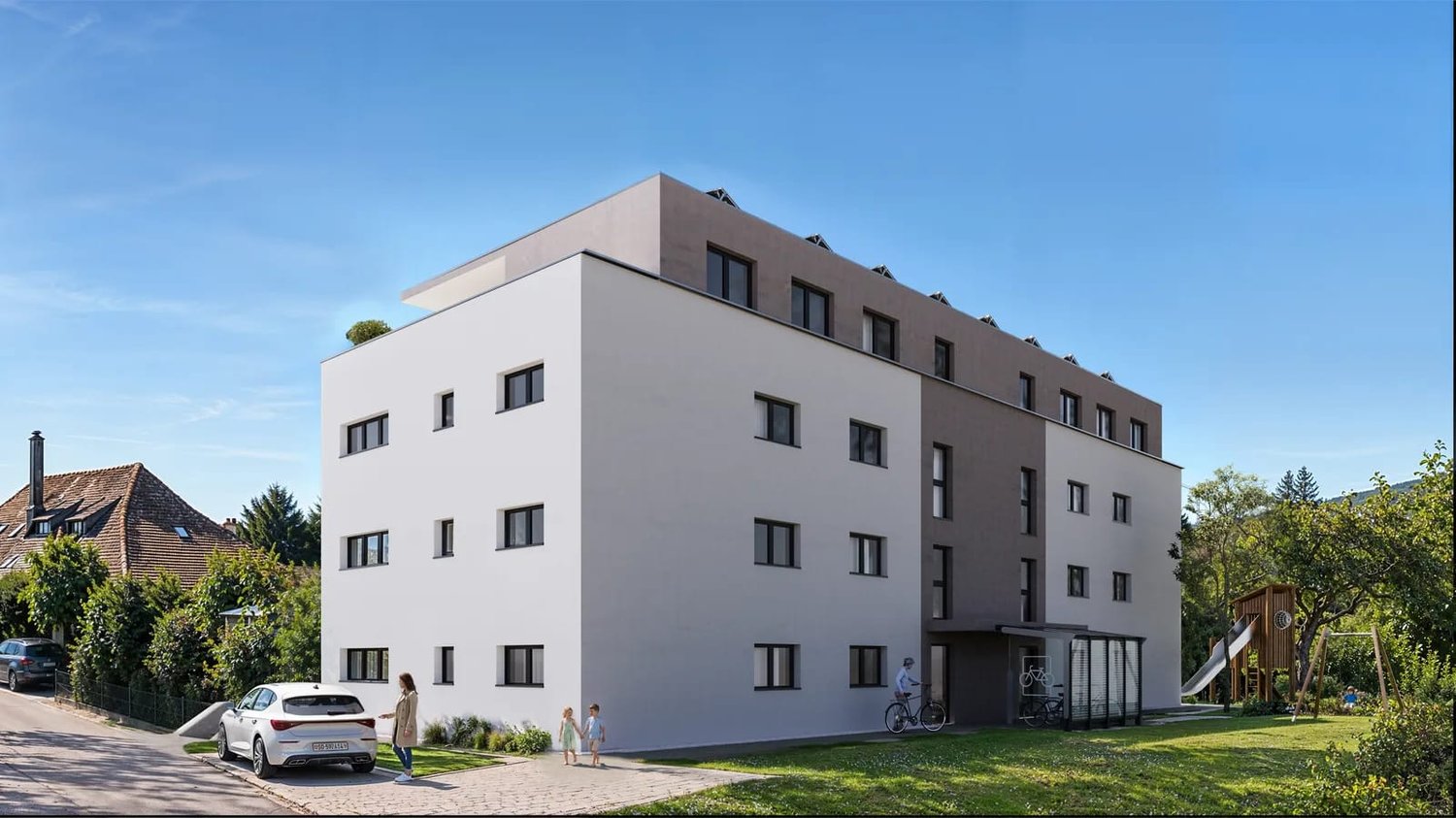 Neubau mit Weitblick: 3.5-Zimmer-Attika mit grosser Terrasse in Niederbipp -  Bild 8