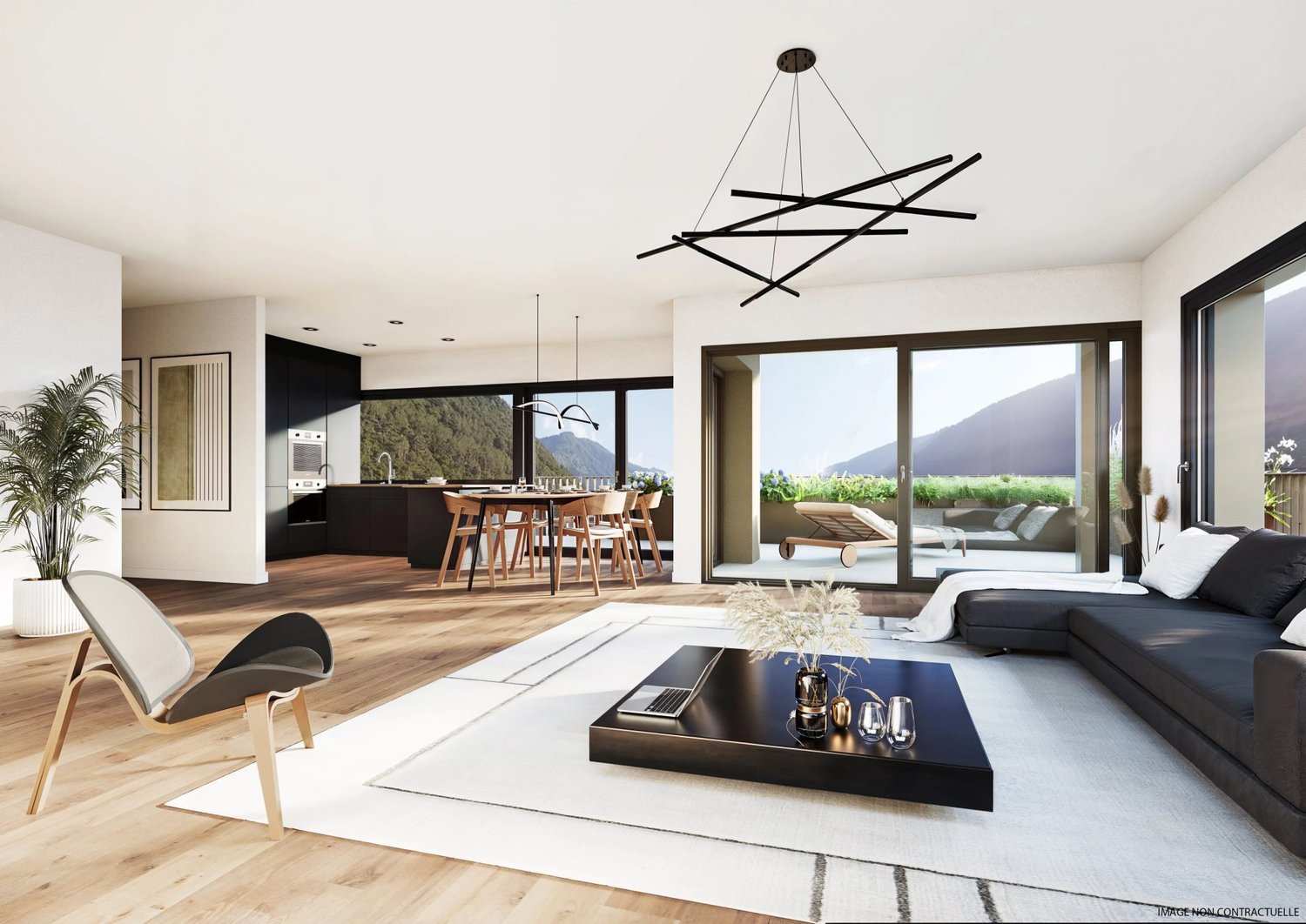 Neue 3.5-Zimmer-Wohnung mit dem größten Garten der Residenz -  Bild 2
