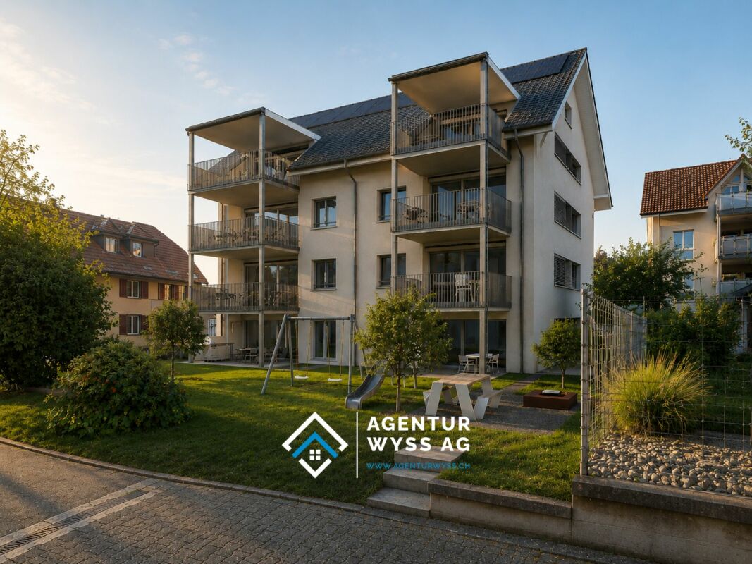 Lichtdurchflutete 4.5-Zimmer-Neubauwohnung in Burgdorf -  Bild 1