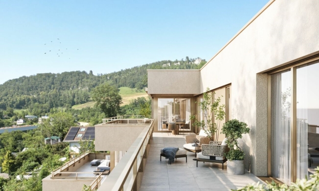 Florea Terrassenwohnung - exklusiv mit 2 integrierten Dispo-Räumen -  Bild 2