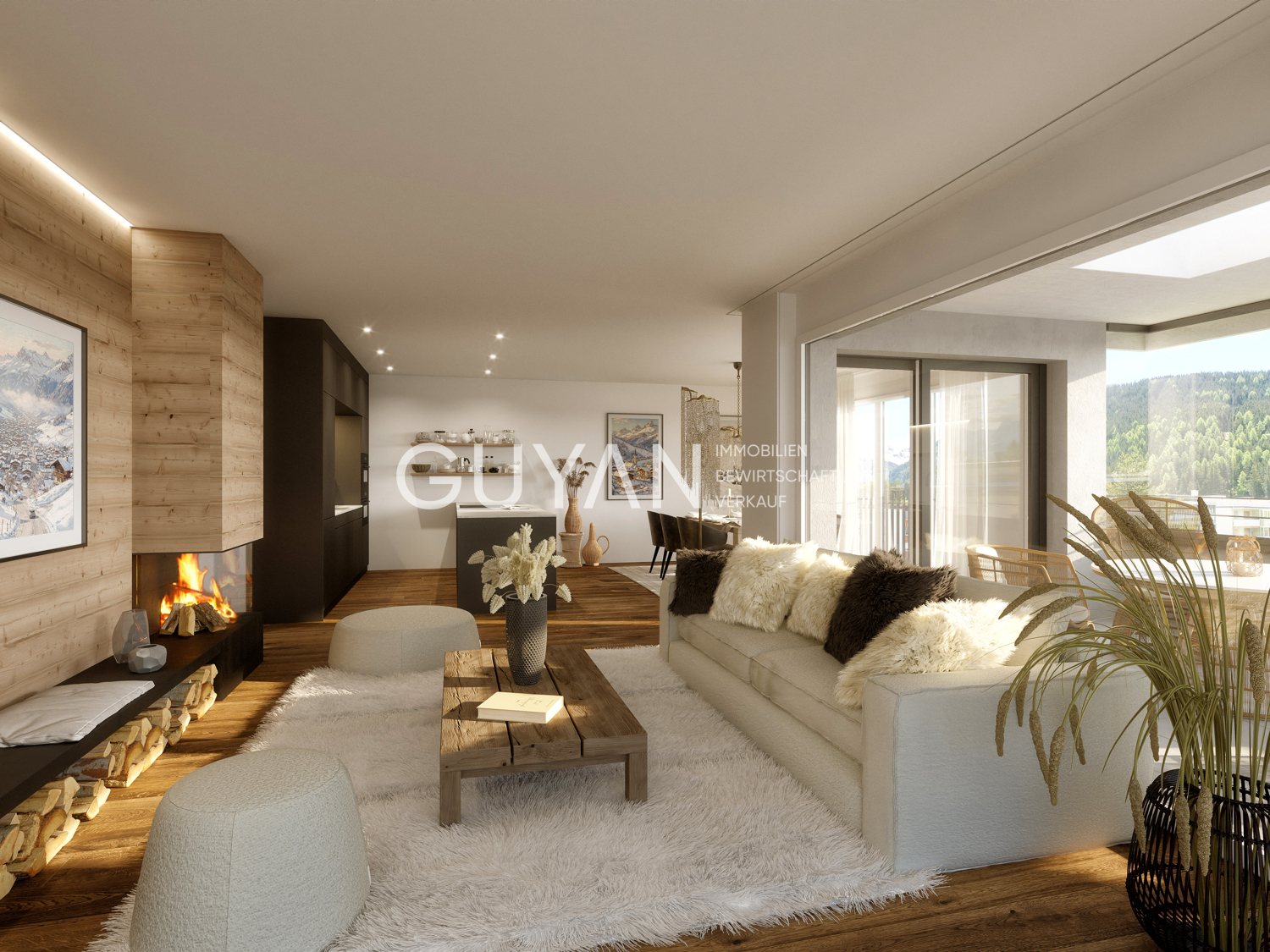 3 1/2- ATTIKA ZWEITWOHNUNG ABELIA NR. 1A.31 - Wohnen Essen Visualisierung
