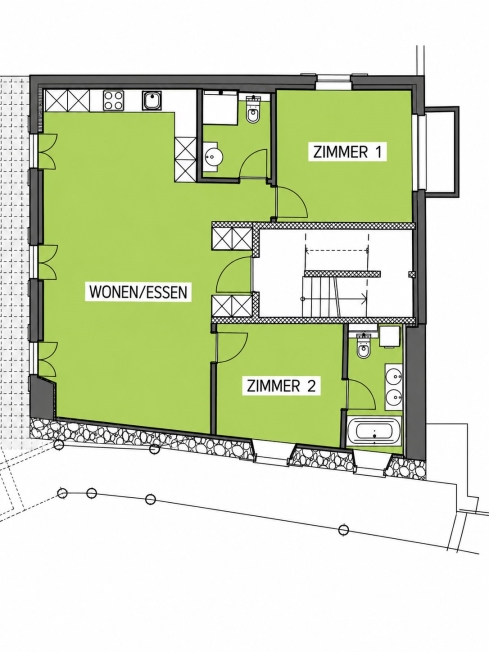 Palazzina Restaurata a Nuovo, Layout Funzionale & Alta Efficienza Energetica // Komplett Saniertes Gebäude, Funktioneller Grundriss & Hohe Energieeffizienz -  Bild 5