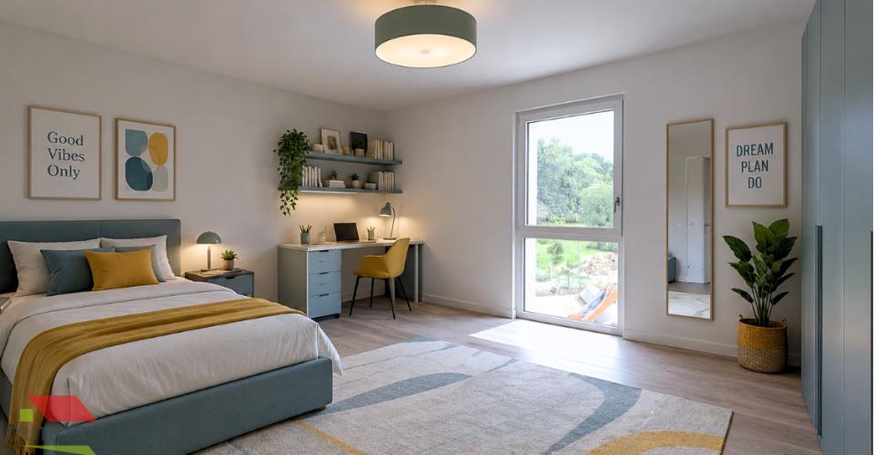 Dernières villas neuves de 5,5 pièces clés en mains à Gletterens. - Maison contiguë 5.5 pièces - image - 3