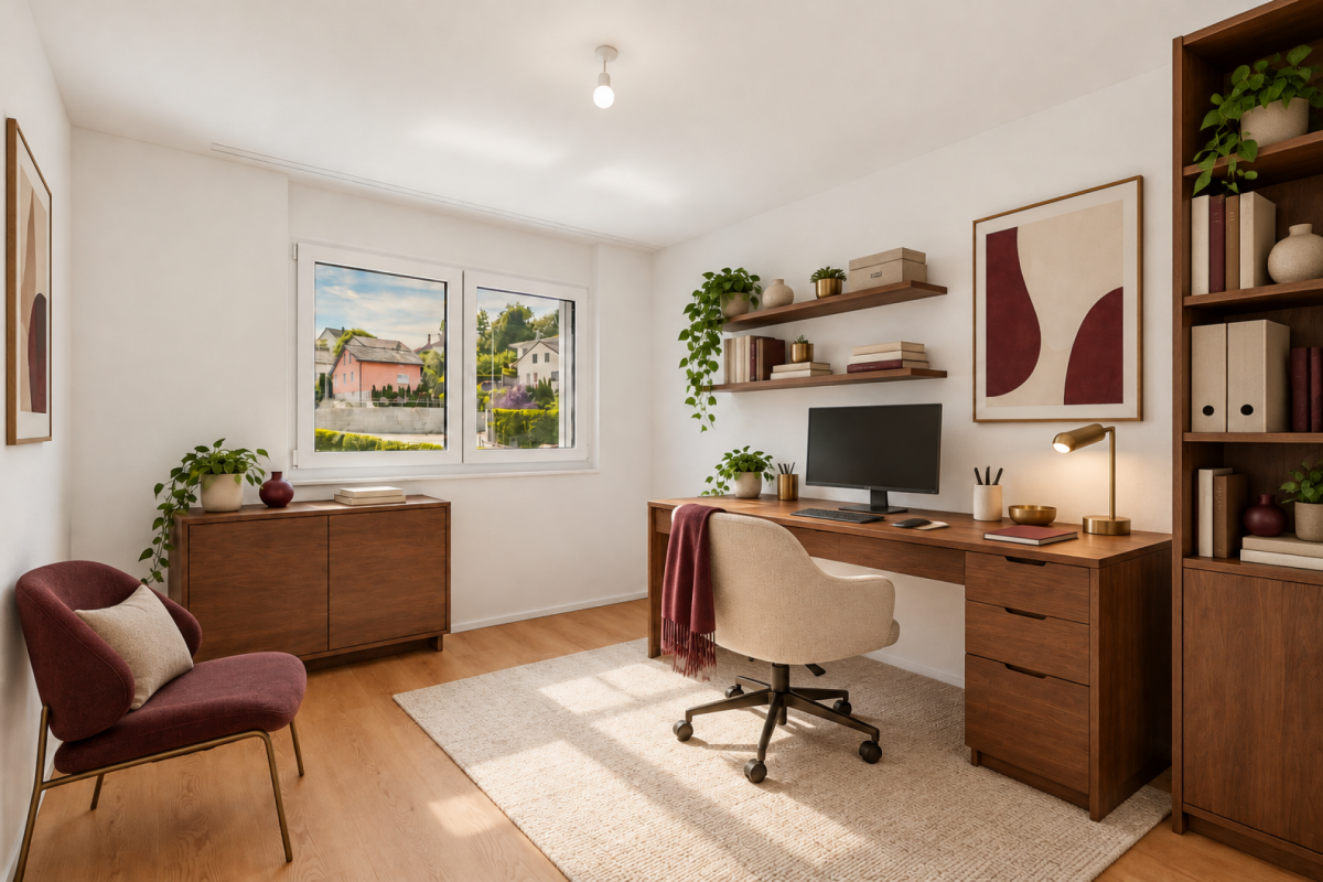 Neue 3.5-Zimmer-Wohnung mit Balkon, Reduit und hochwertiger Küche -  Bild 6