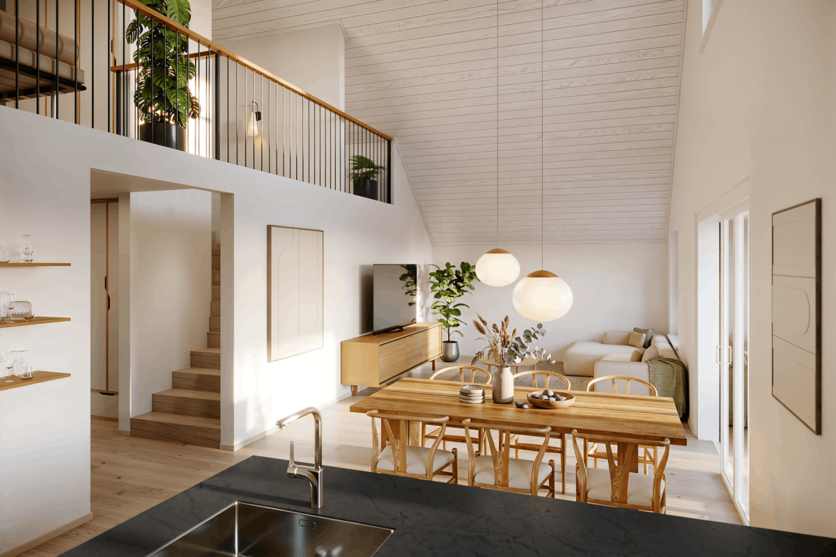 Grosszügige 4.5-Zimmerwohnung mit Galerie in ruhiger Lage -  Bild 1