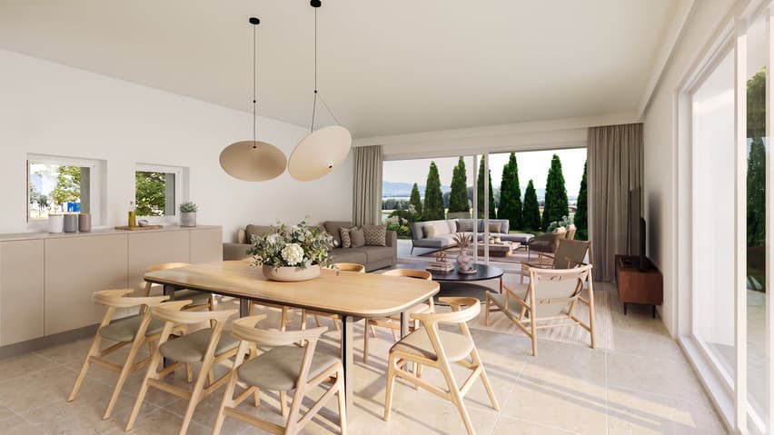 Le Jardin des Prés - appartement de 4,5 pièces au rez-de-chaussée avec jardin pr -  Bild 2