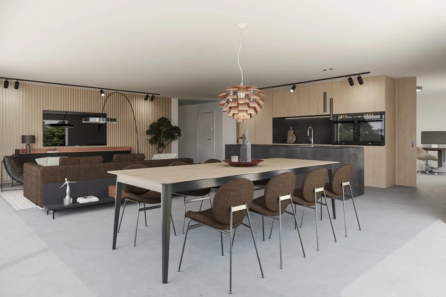 4.5 Zimmer Neubauwohnung im 1. Obergeschoss mit Balkon -  Bild 1