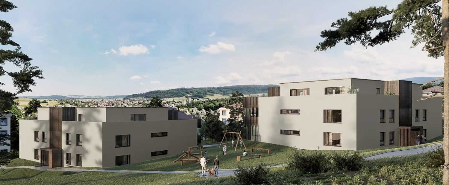 4.5 Zimmer Neubauwohnung im 1. Obergeschoss mit Balkon -  Bild 6