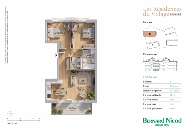 Neubau 3,5-Zimmer-Wohnung mit Balkon -  Bild 11