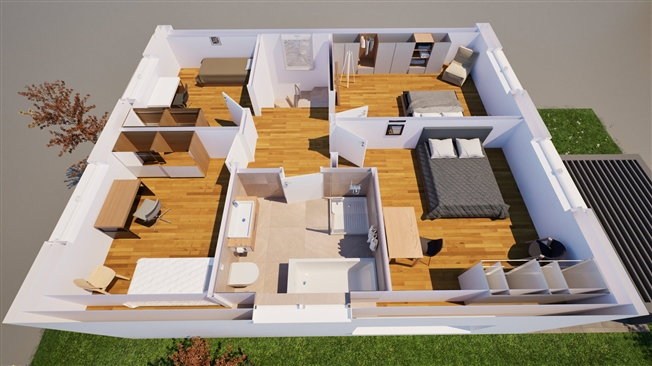 5.5 Zimmer Einfamilienhaus -  Bild 12
