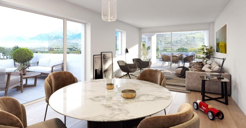 Les Terrasses de Bramois - Lot 2A - Appartement 3.5 pièces - image - 10