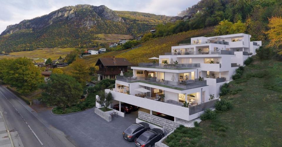 Les Terrasses de Bramois - Lot 2A - Appartement 3.5 pièces - image - 11
