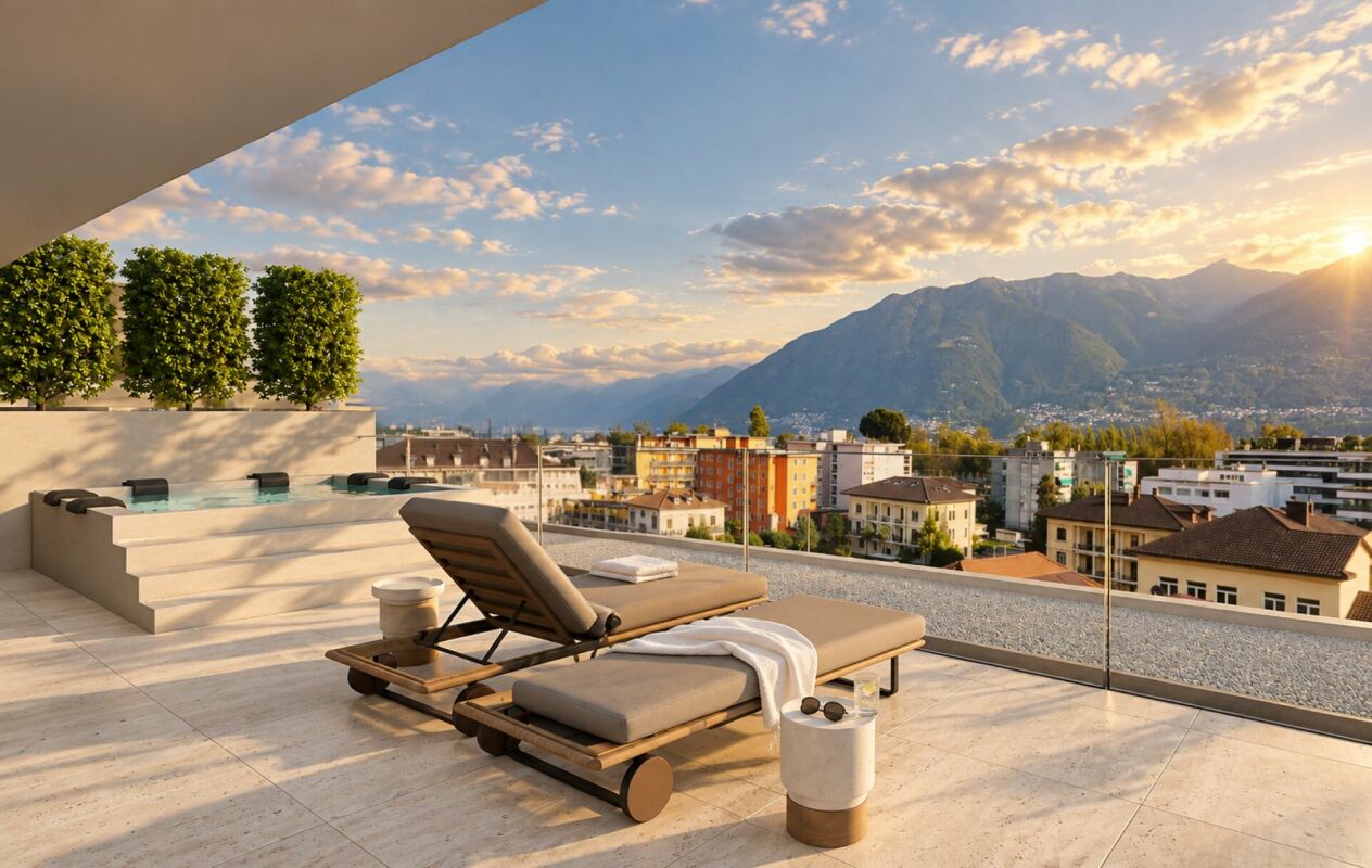 Vivi il lusso del tuo attico - a Locarno -  Bild 3