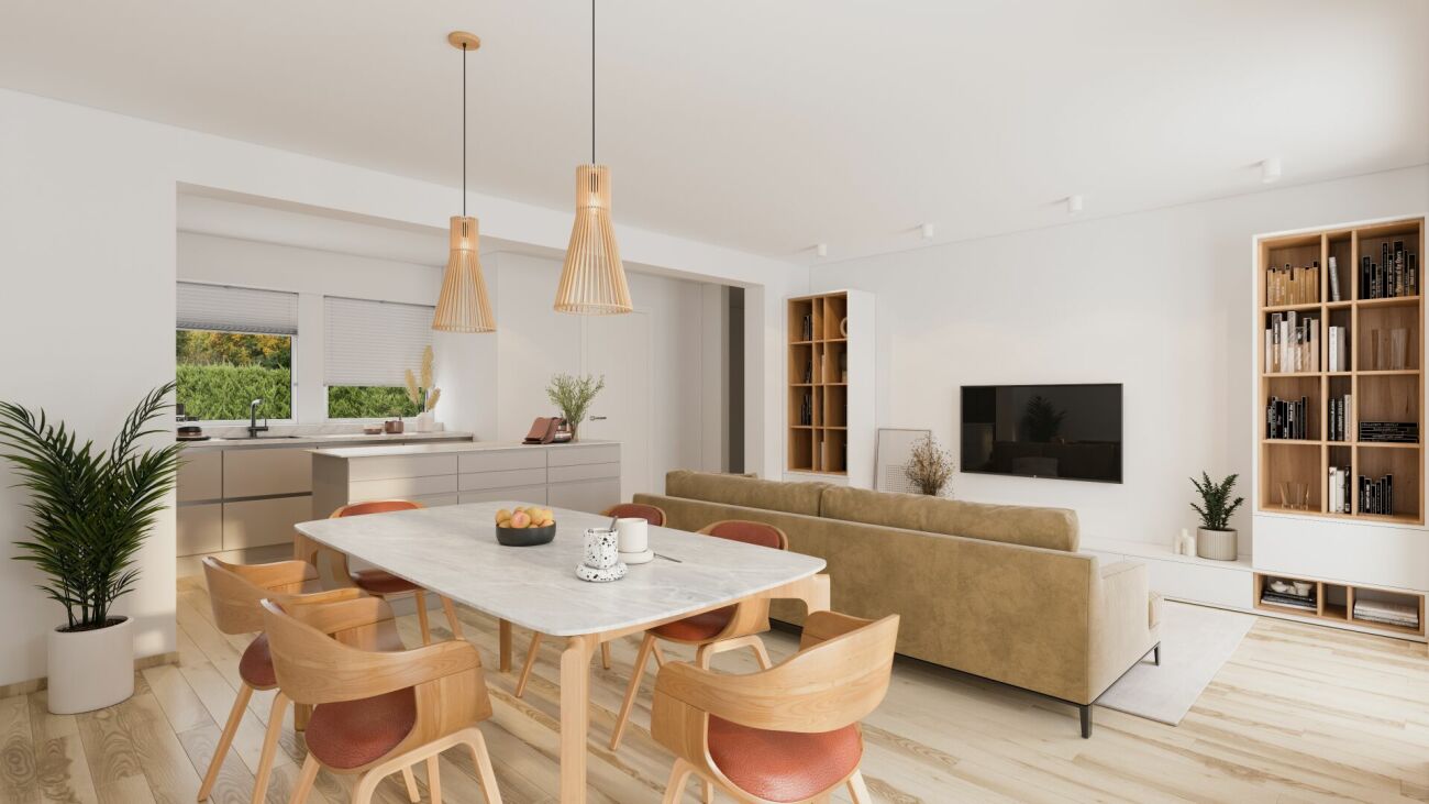 Ambiance chaleureuse pour ce duplex avec terrasse et balcon -  Bild 2