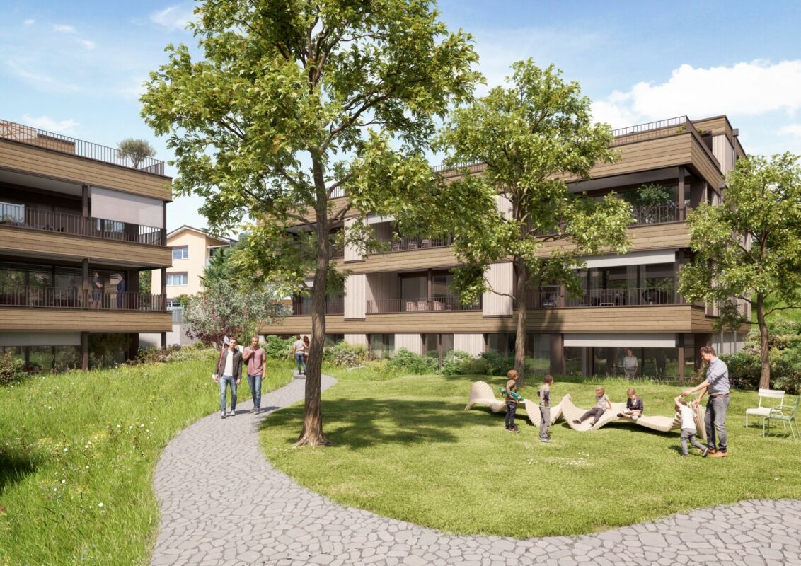 2 1/2-Zimmer-Parterrewohnung mit gedecktem Sitzplatz -  Bild 6
