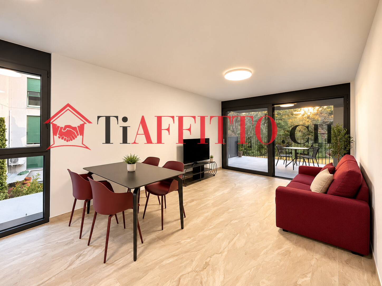 NUOVO 2.5 LOCALI CON GRANDE TERRAZZA A LUGANO SORENGO -  Bild 2
