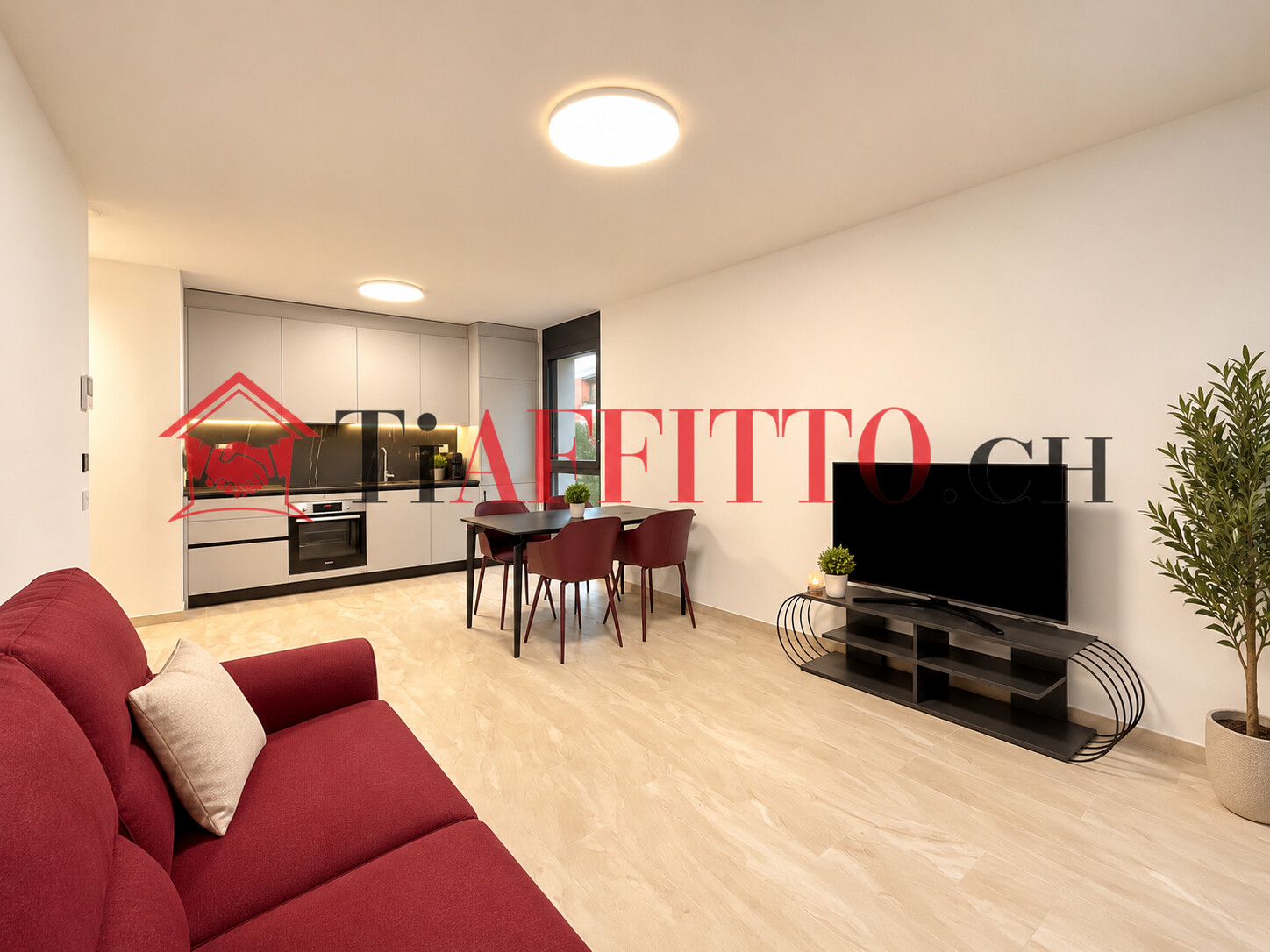 NUOVO 2.5 LOCALI CON GRANDE TERRAZZA A LUGANO SORENGO -  Bild 5