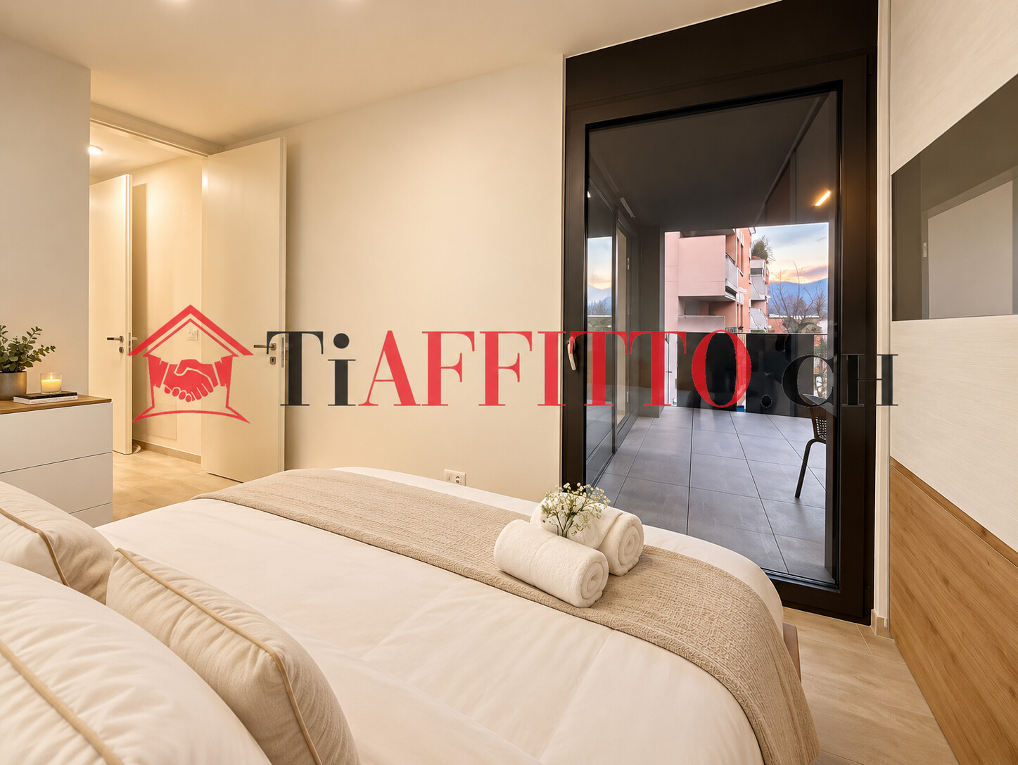NUOVO 2.5 LOCALI CON GRANDE TERRAZZA A LUGANO SORENGO -  Bild 7