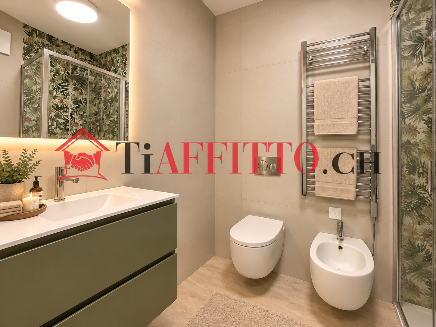 NUOVO 2.5 LOCALI CON GRANDE TERRAZZA A LUGANO SORENGO -  Bild 9