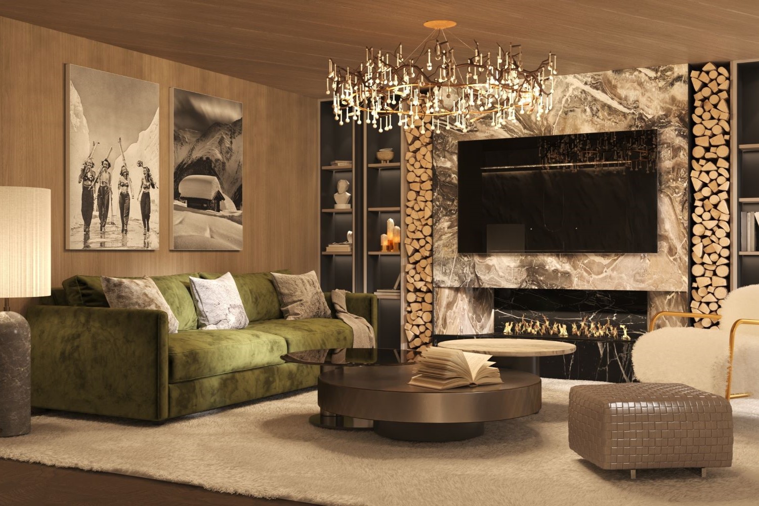 Letzte verfügbare Luxusresidenzen im Trais Sulais, Celerina. - Wohnkultur auf höchstem Niveau.