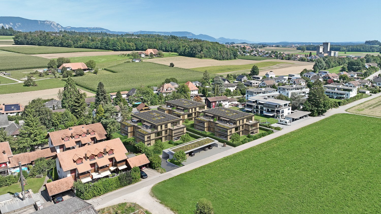Moderne Eigentumswohnung (Attika) in Lüterkofen (SO), nahe Bern und Solothurn -  Bild 4