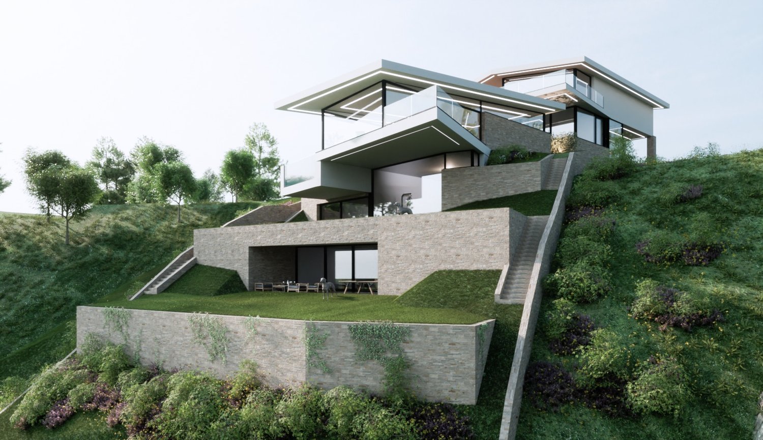 Modern villa with a unique and unobtainable design! -  Bild 1