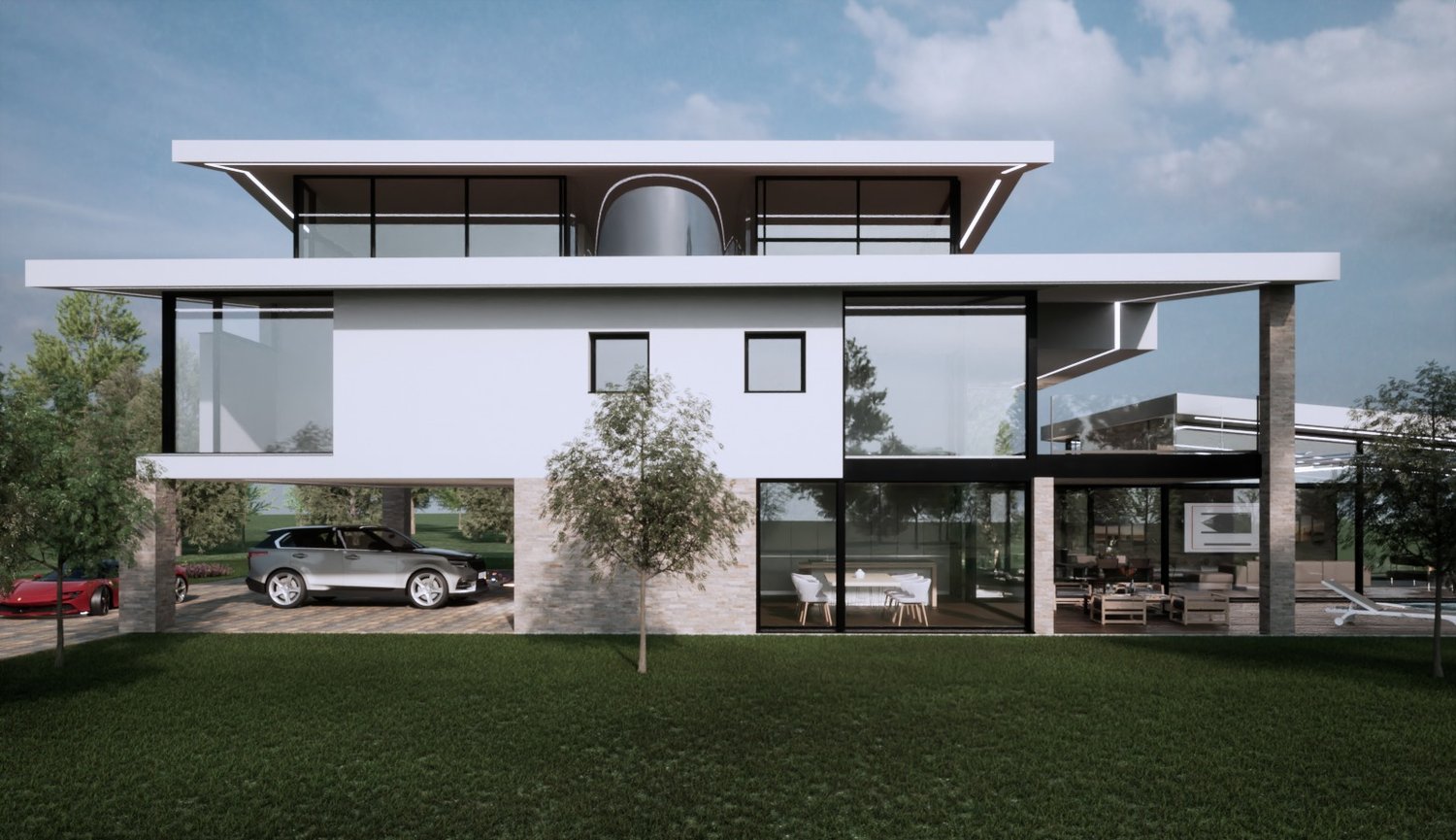 Modern villa with a unique and unobtainable design! -  Bild 3