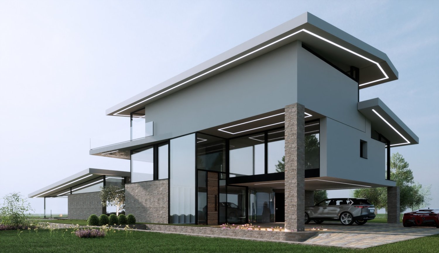 Modern villa with a unique and unobtainable design! -  Bild 7