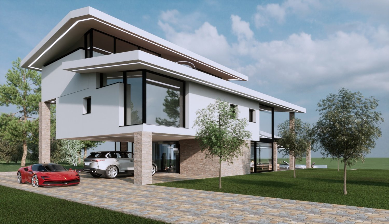 Modern villa with a unique and unobtainable design! -  Bild 8