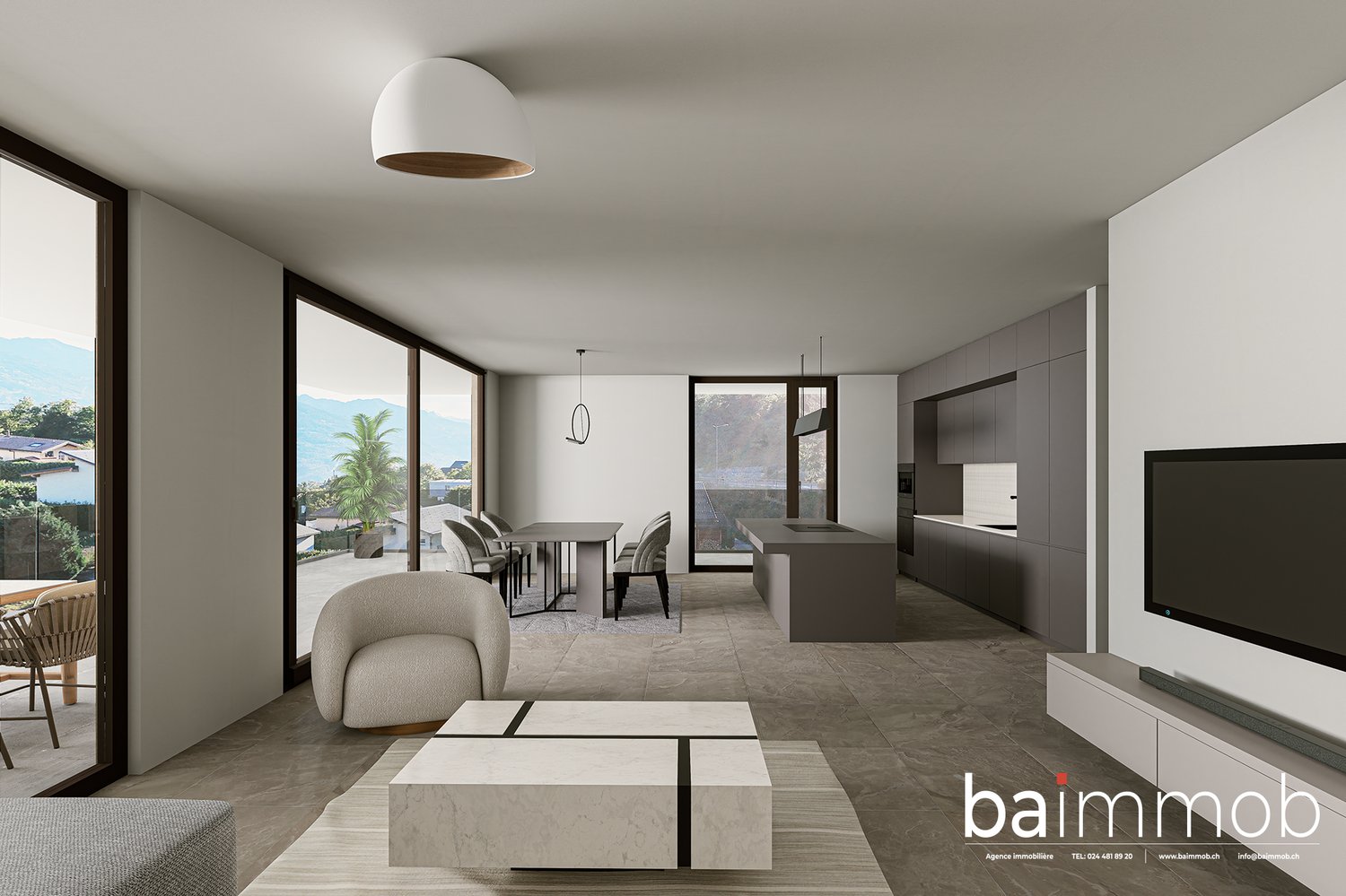 Magnifique appartement 5.5 pièces neuf à Crans-Montana -  Bild 4