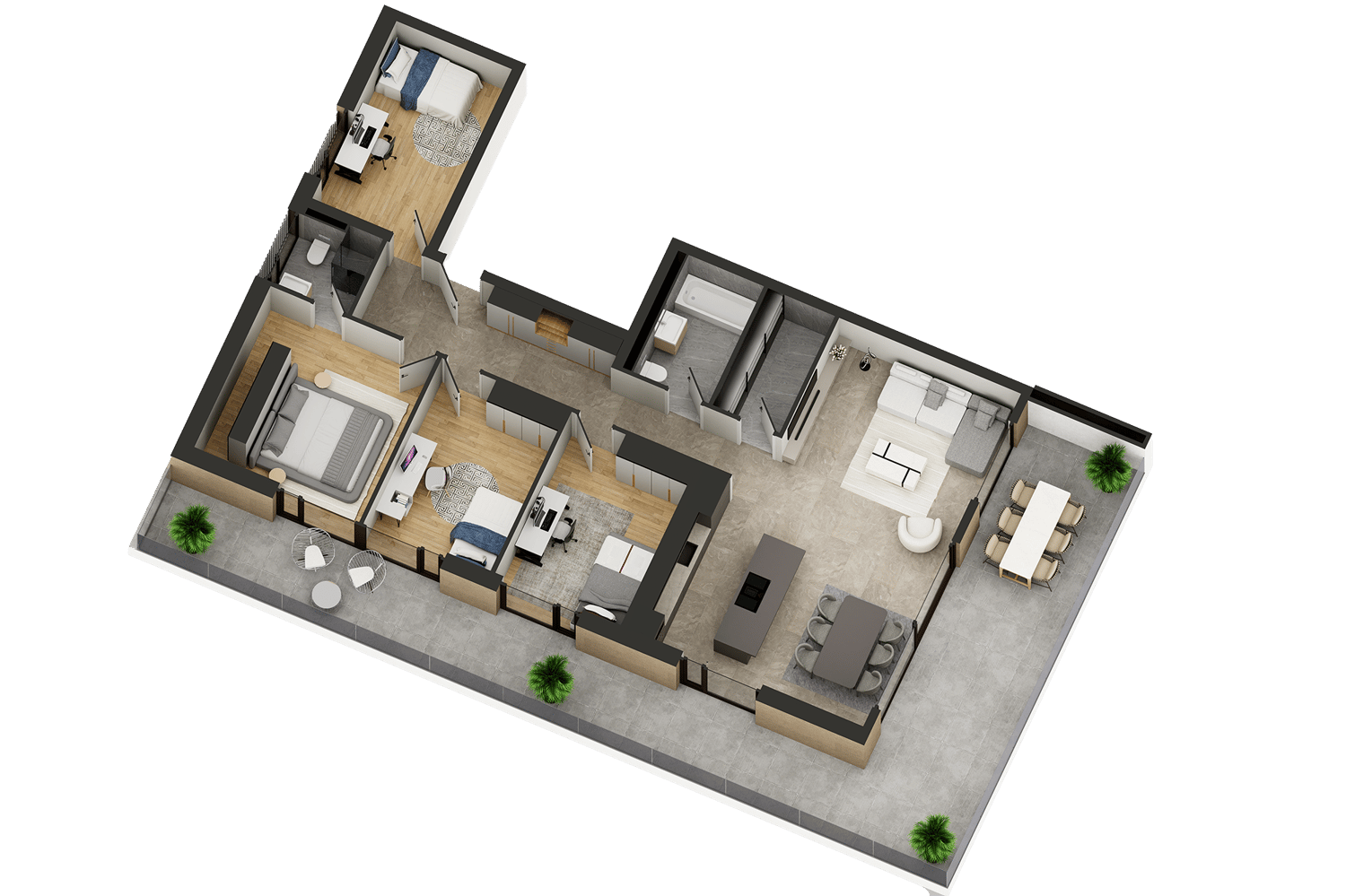 Magnifique appartement 5.5 pièces neuf à Crans-Montana -  Bild 5