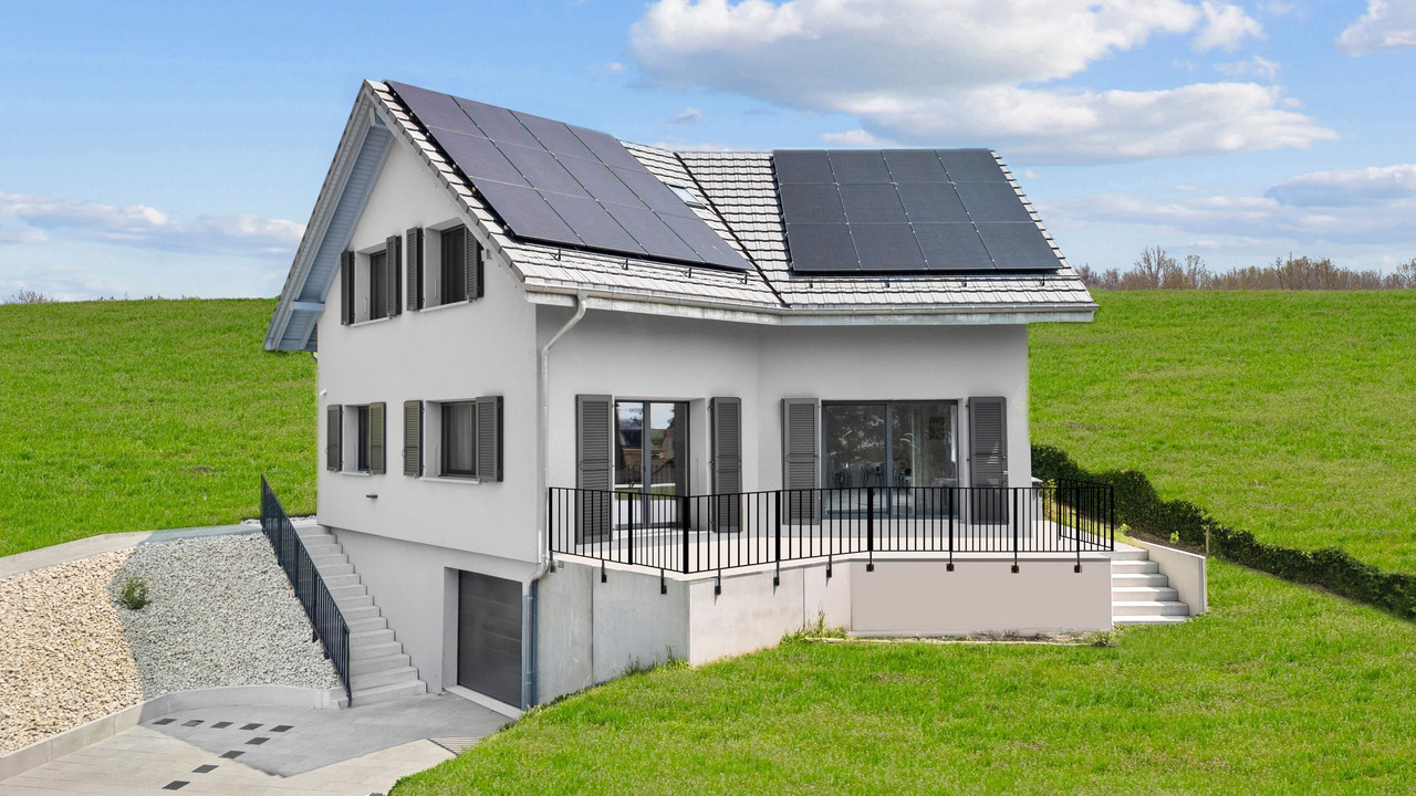 Votre villa individuelle 5.5 pièces à St-George avec vue dégagée et tranquilité - Photo non contractuelle