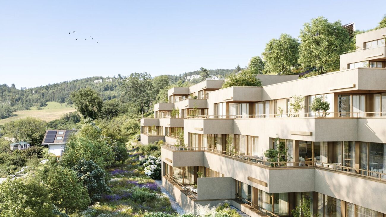 Florea Terrassenwohnung - exklusiv mit 2 integrierten Dispo-Räumen und Kellerabteil -  Bild 1