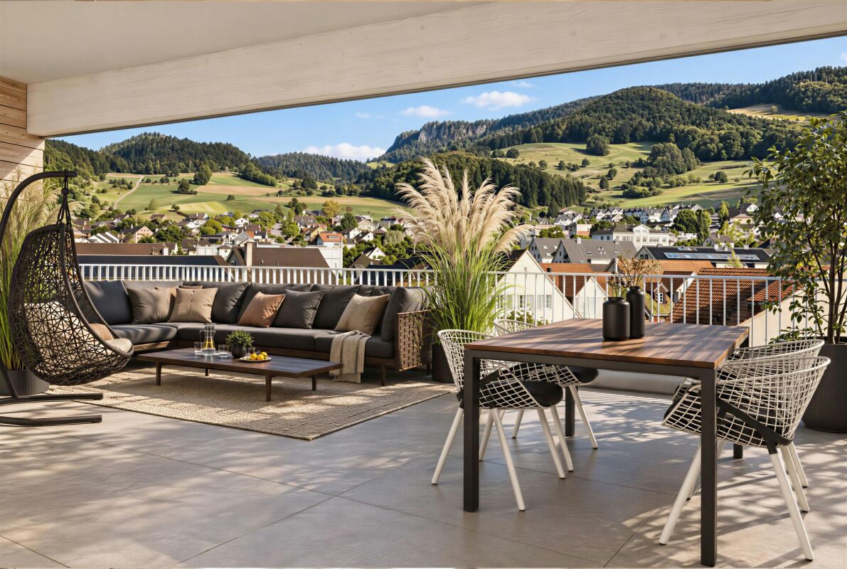 3.5 Z' Wohnung: L7 - hochwertig ländlich: Neubauprojekt mit 10 barrierefreien Eigentumswohnungen in Oberdorf BL -  Bild 4