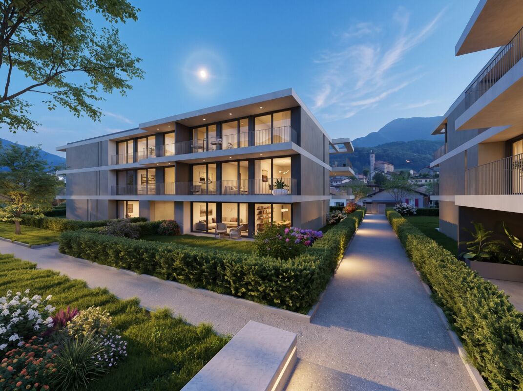 Raffinato 4.5 Locali - Comfort e qualità nel verde di Losone (auch Zweitwohnsitz) -  Bild 1