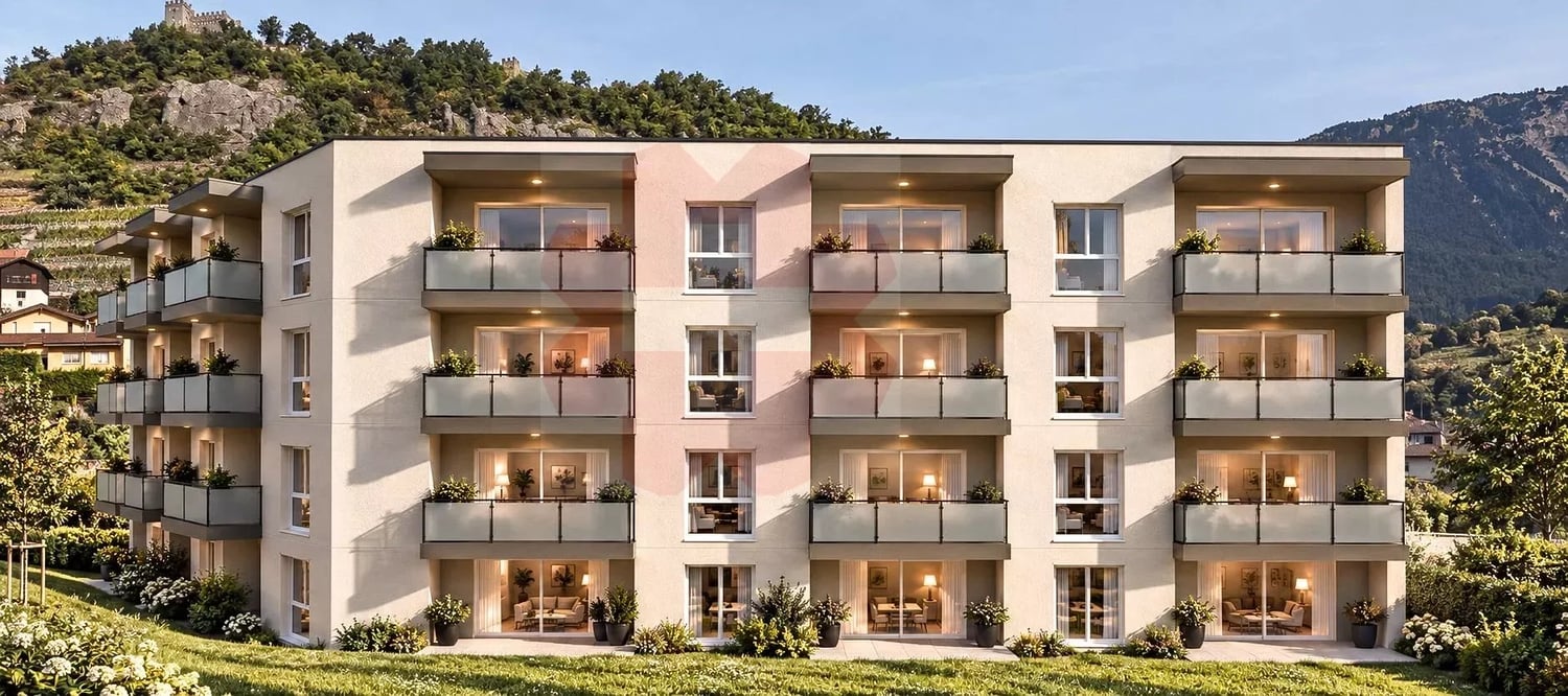 3.5 pièces centre Sierre -  Bild 4