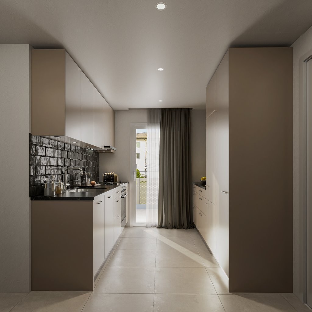 SORA-LIVING: Exklusive Erstvermietung neu sanierter Wohnungen - Küche