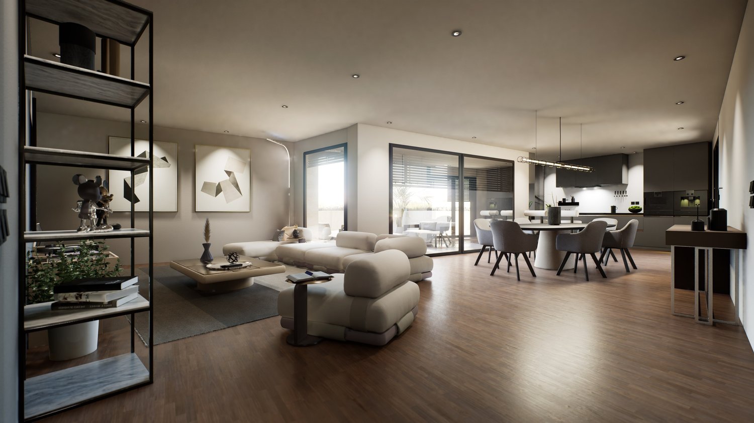 Eleganti grandi  appartamento di 4.5 locali a Viganello con piscina, zona relax e garage - Bild 5