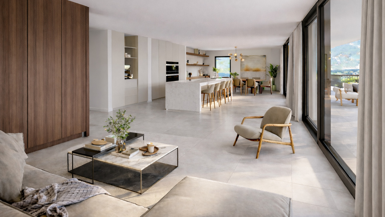 Luxuriöses Neubau Garten Apartment in Seengen - Bild 9