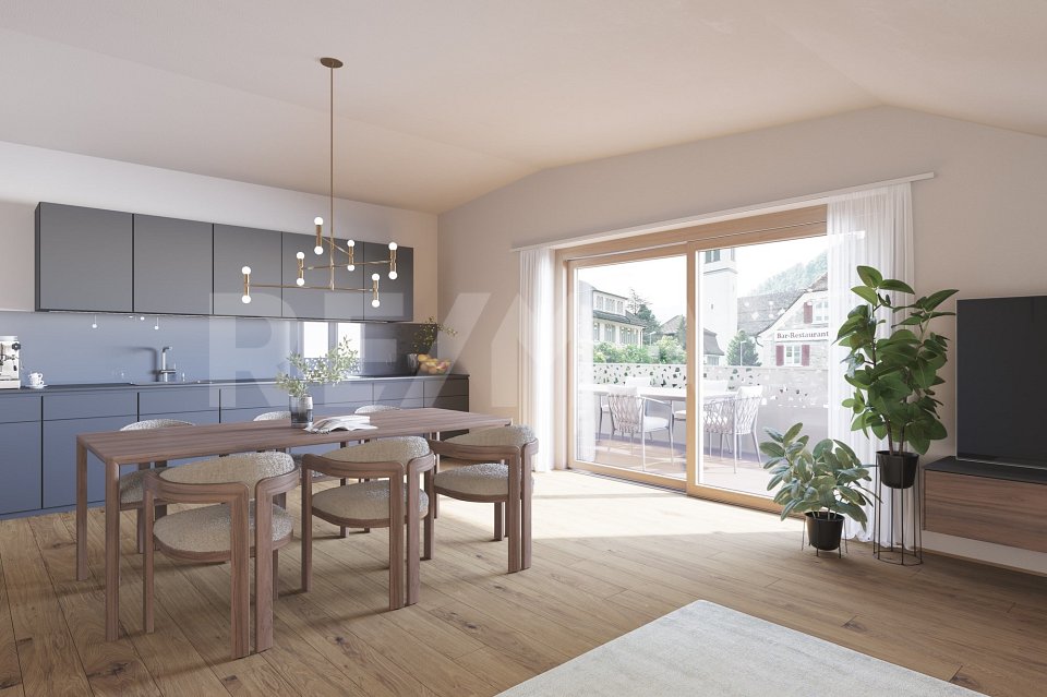 Komfortable 3½-Zimmer-Attikawohnung - A22 -  Bild 1