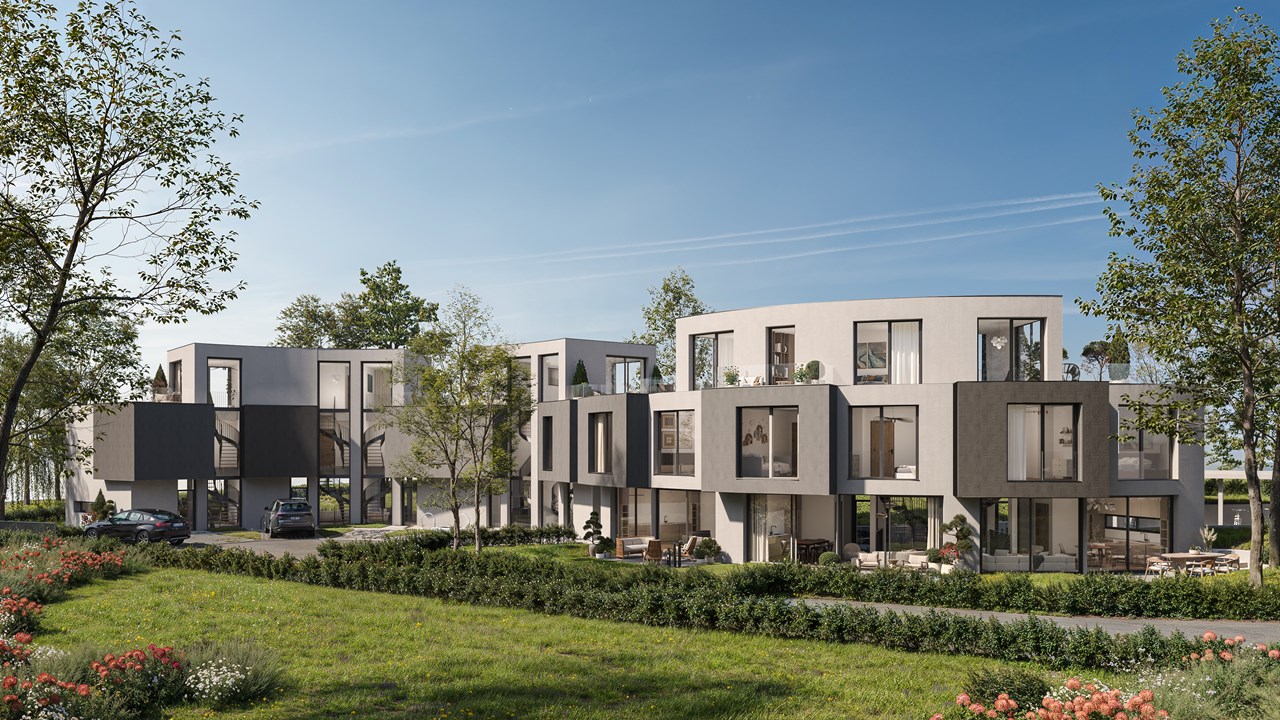 Villas contemporaine à Meyrin - Façade