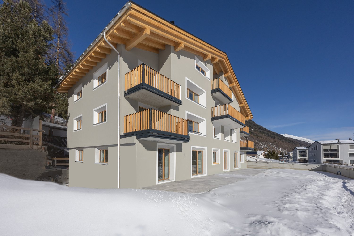 Luxuriöse 4.5-Zimmer-Parterrewohnung in Bever - Erstbezug 2026 - Bild 4