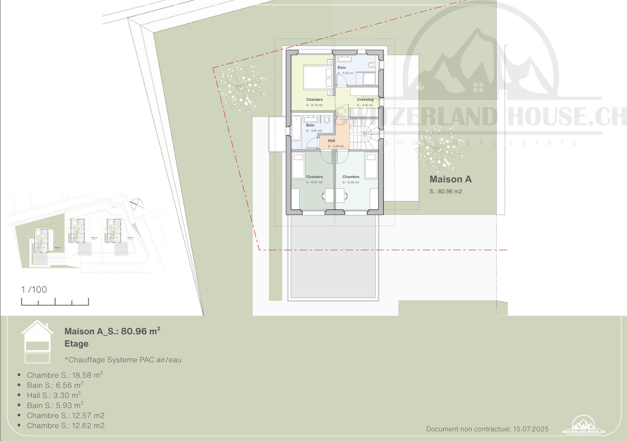 Magnifique villa individuelle 5.5 pcs avec grand jardin à Lovens -  Bild 10