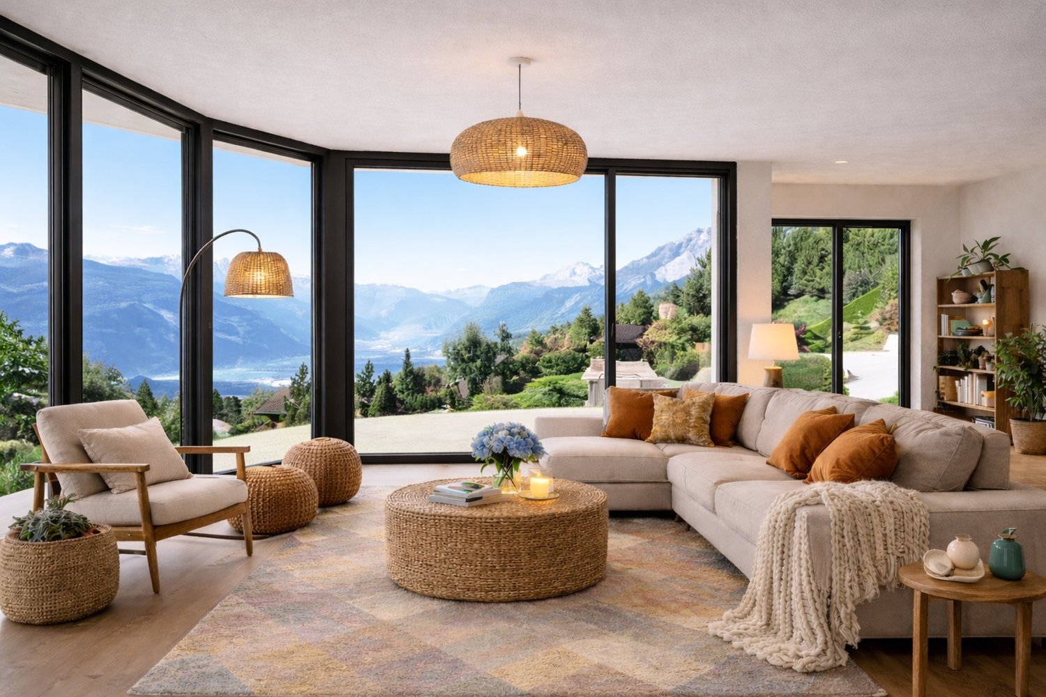 Chalet sur plan avec vue à couper le souffle - résidence principale - Bild 1