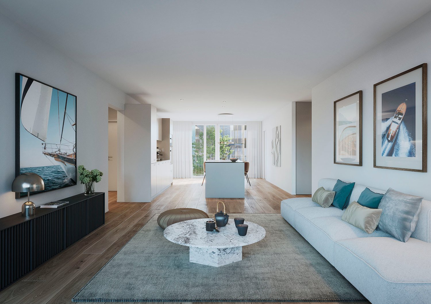 «Müligasse» Döttingen - Wohnkomfort und Natur im Einklang - Innenvisualisierung