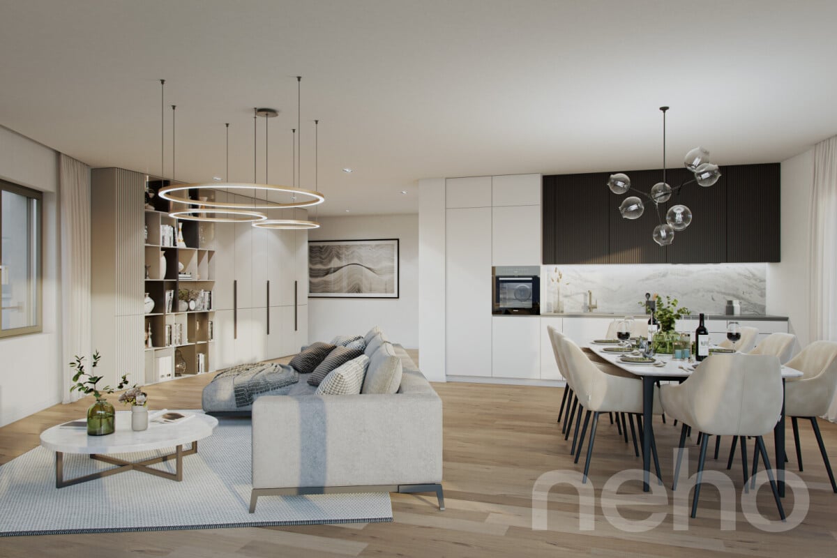 Appartement de 4 pièces avec loggia spacieuse et lumineuse - Bild 4