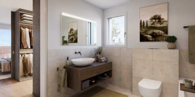 +++ Hochwertige Parterrewohnung für Familien in beliebter Seegemeinde +++ - Bad02