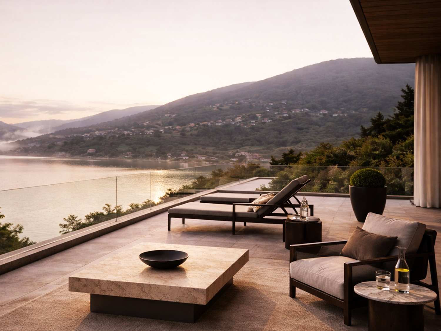 MONTAGNOLA - ATTICO DI LUSSO CON VISTA LAGO E ROOF TOP -  Bild 8